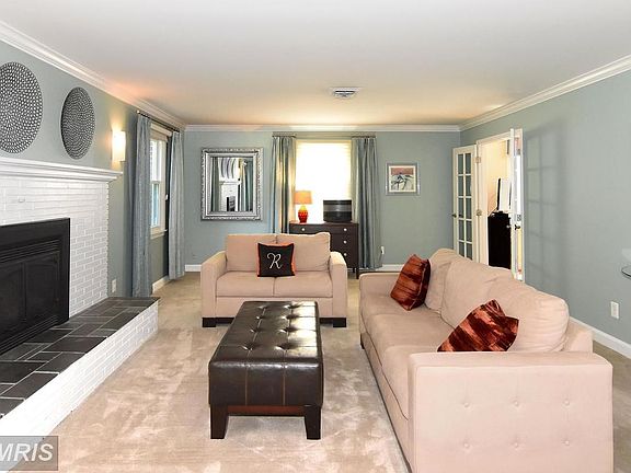 Living Room with Fireplace