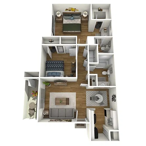 Floor plan B3