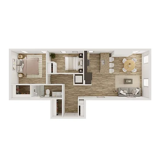 Floor plan Morton K