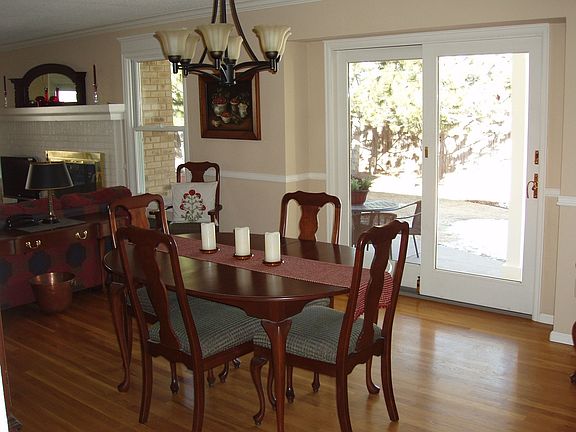 Eating Area Leading to Backyard 