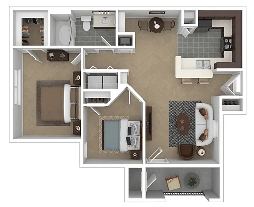 Floor plan B1