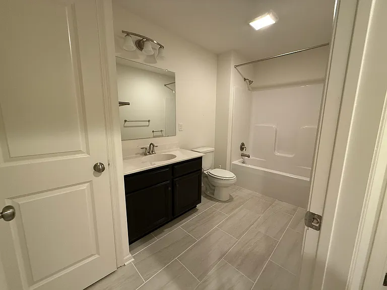 full bath on the second floor