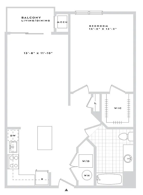 Floor plan B2-A13