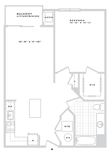 Floor plan B2-A13