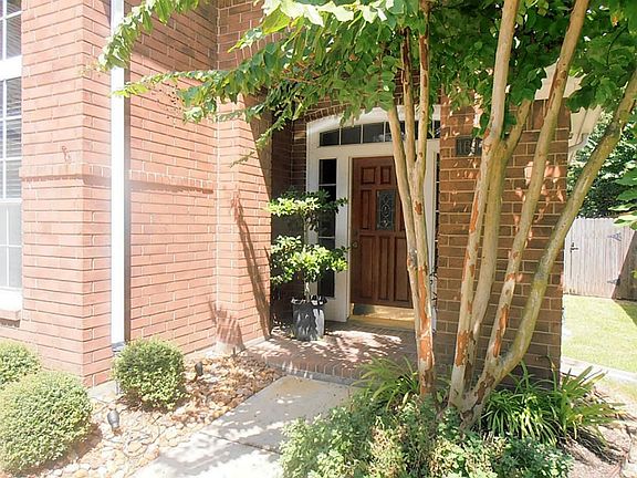 This is the view your guests will have when they come and visit.  Lush landscaping.