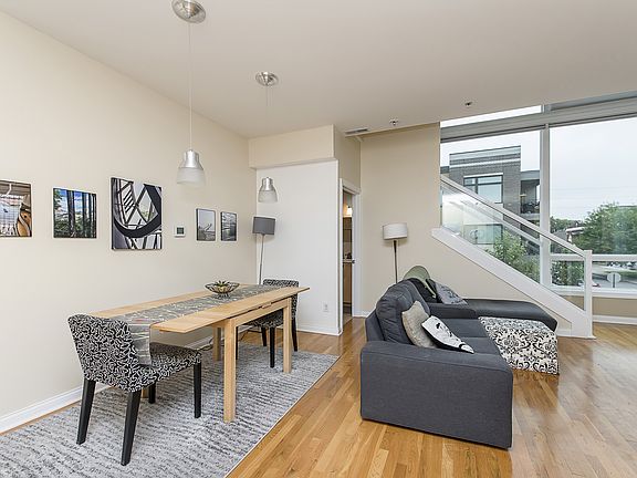 Open dining room