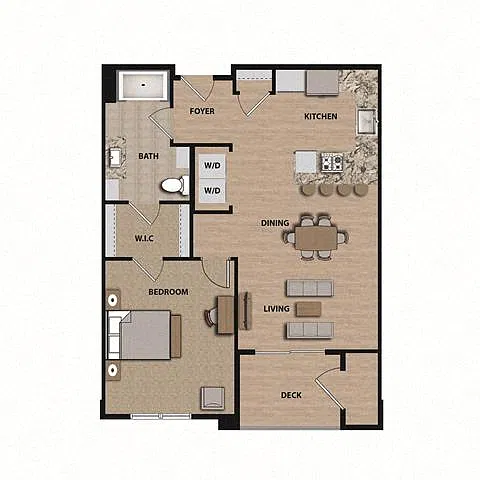 Floor plan B-1A