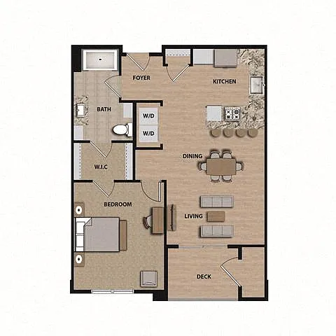 Floor plan B-1A