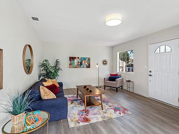Living Area and the front door
