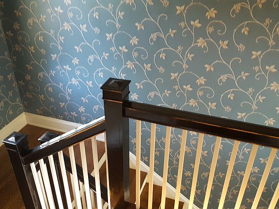 Looking down the stairwell