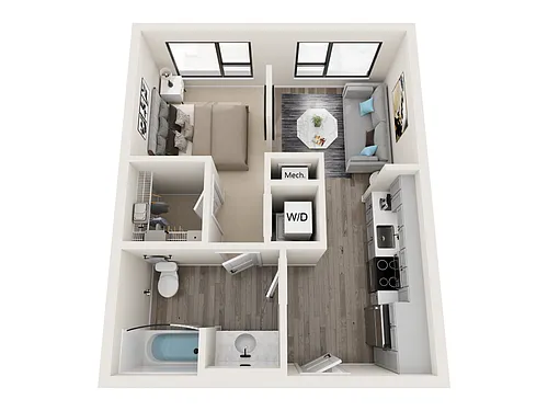 Floor plan Aquarius