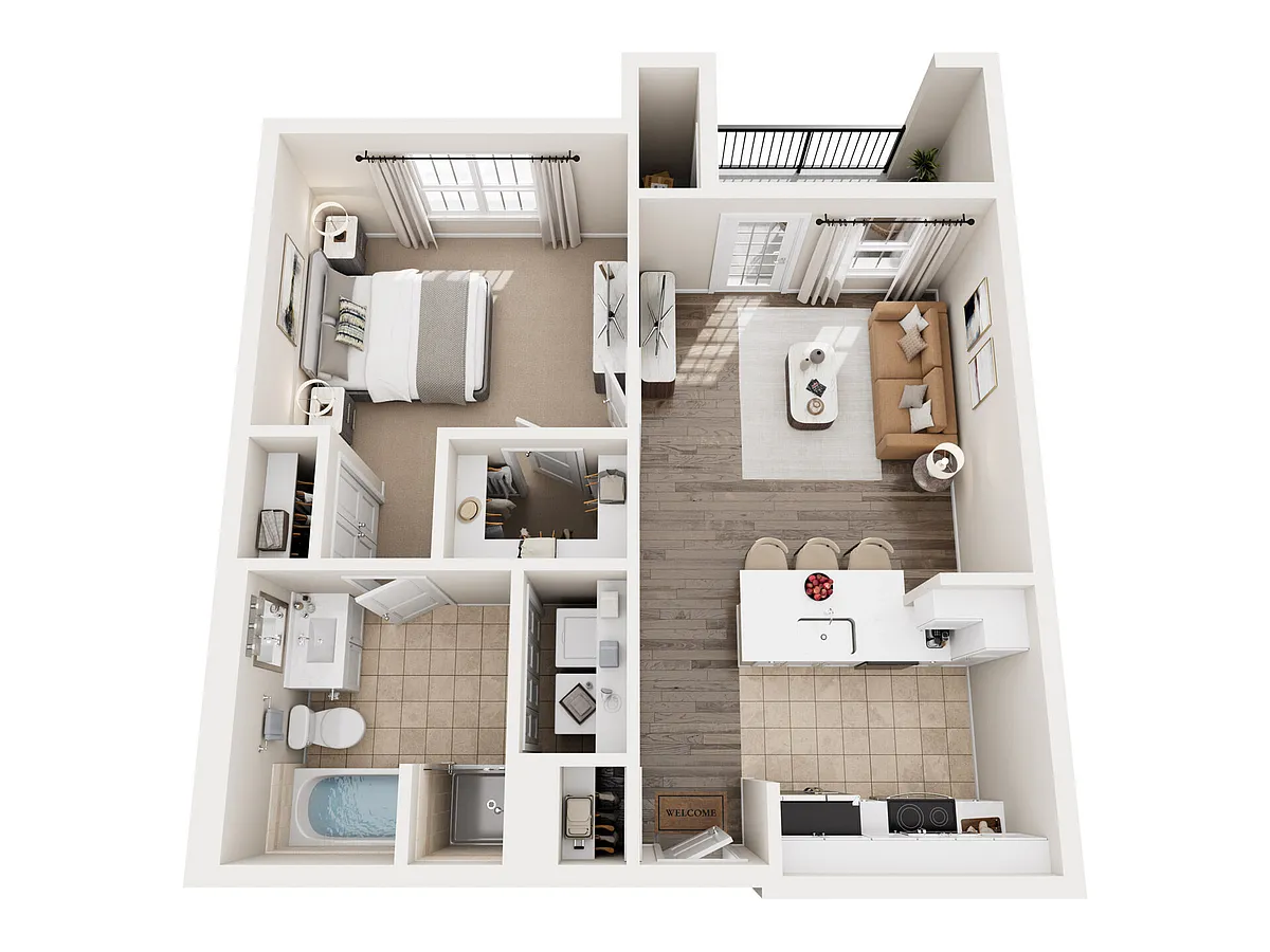 Floor plan A1