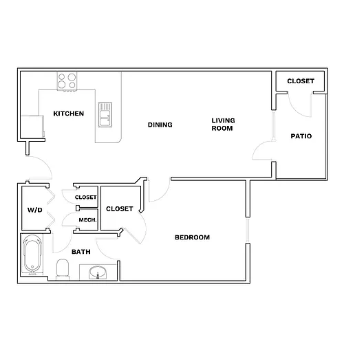 Floor plan C-1B1B C/D Avanti Reno