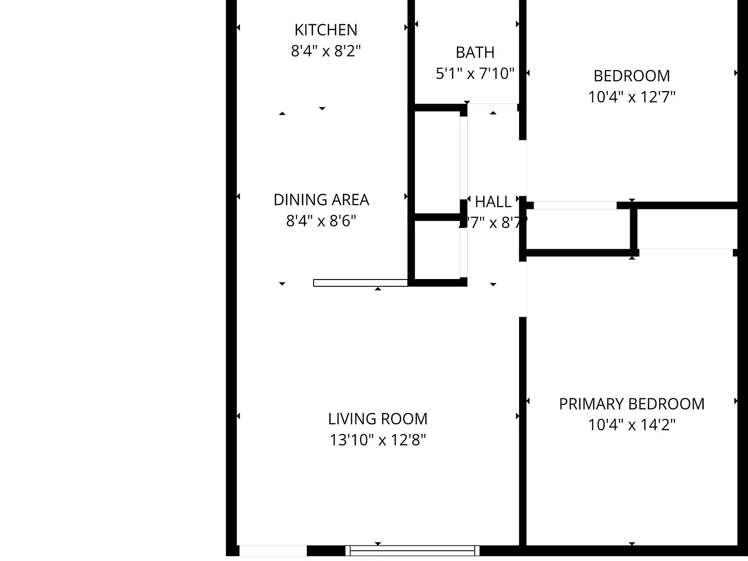 2 bed, 1.0 bath, 750 sqft, $850 — Photo 2