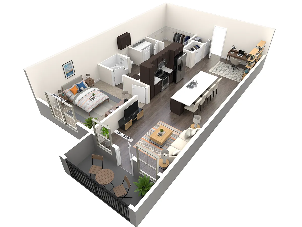 Floor plan A5A