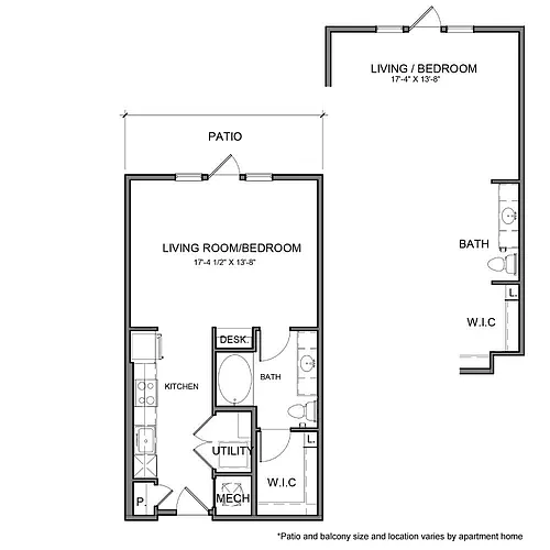 Floor plan BE.S1