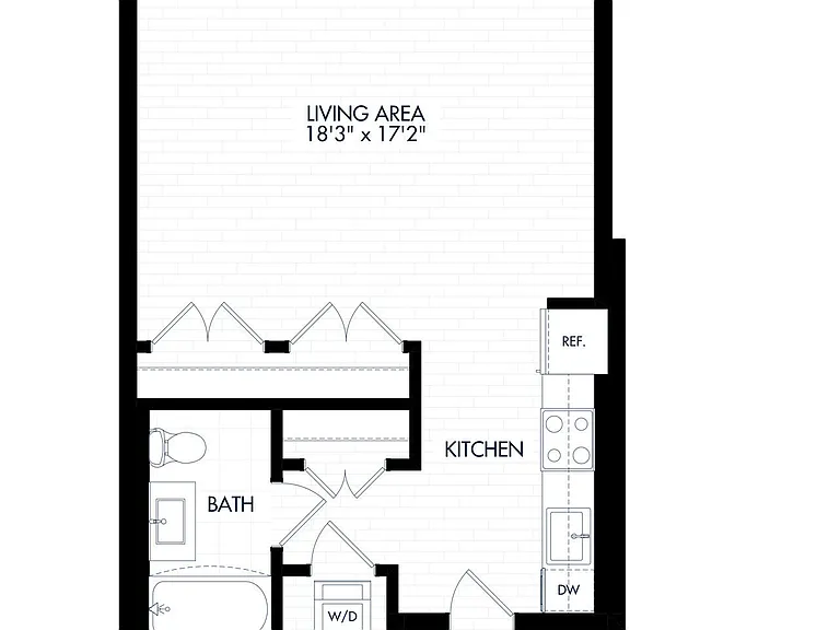 S8 floor plan The Henri At Pike & Rose