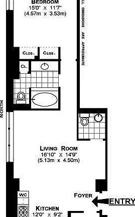2nd image of 43 W 61st St APT 15A