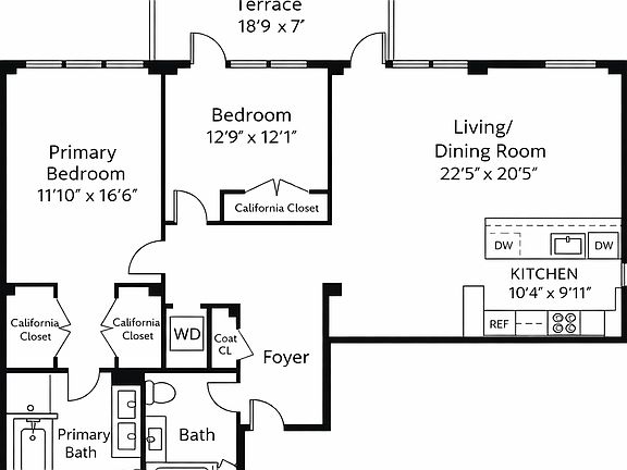 2nd image of 117 W 123rd St #3C