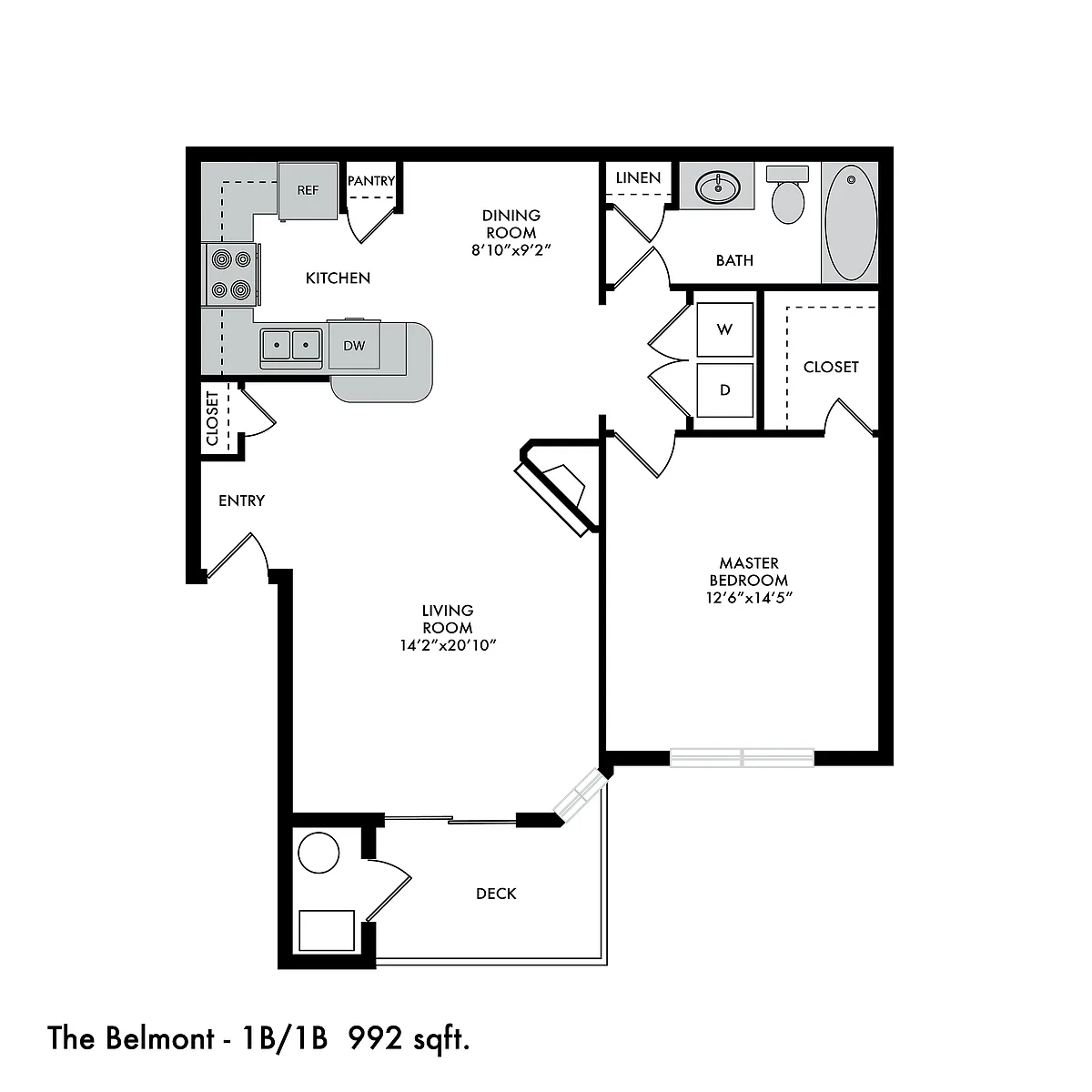 Floor plan The Belmont