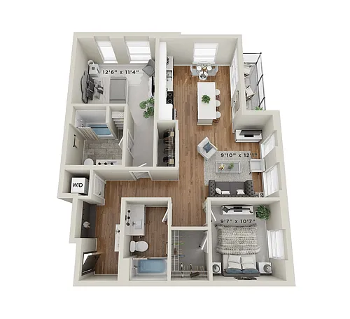 Floor plan Holmes