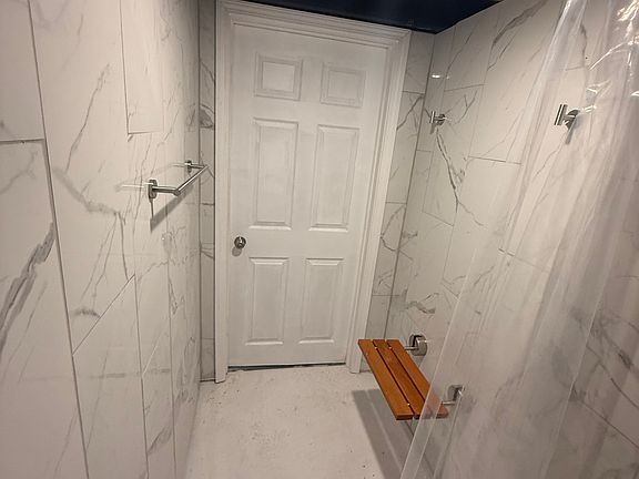 Beautiful basement shower! Brand new.