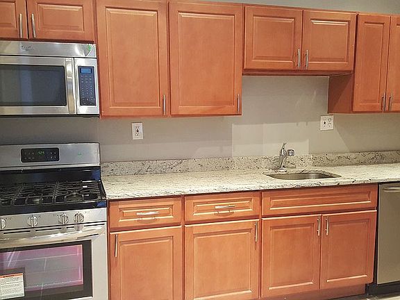 Wood cabinets