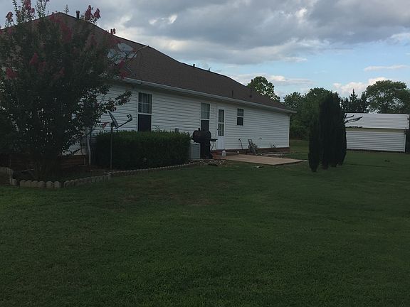 The back of the house