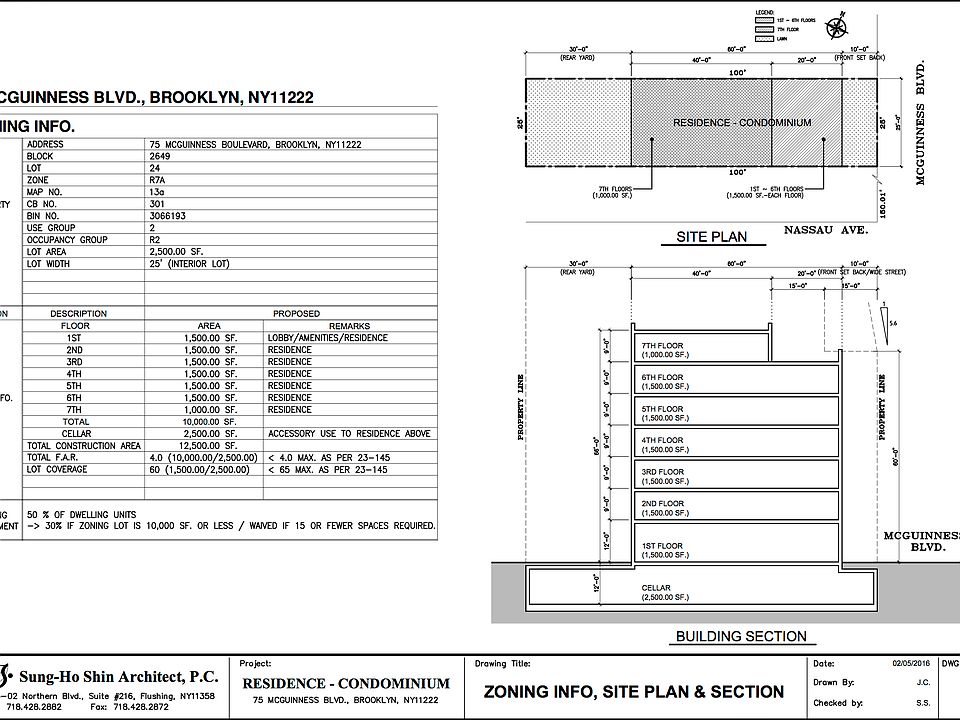 10,000 sqft w/t inclusionary