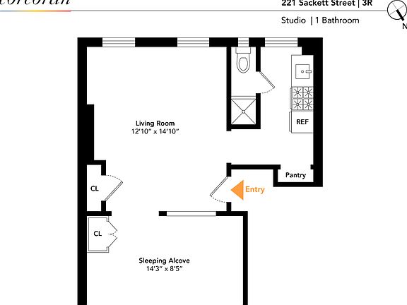2nd image of 221 Sackett St APT 3R