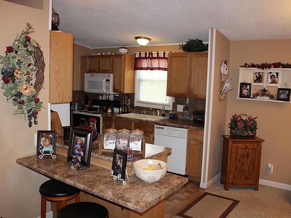 View from Living Room to Kitchen