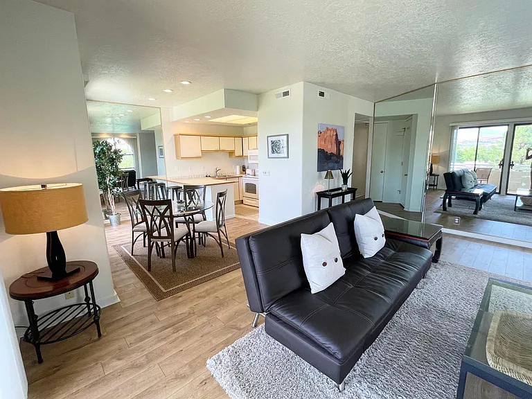 Overall view of main living area.