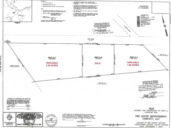 00000 Kent Rd. #3.39 Acres Kent Road, Georgetown, SC 29440