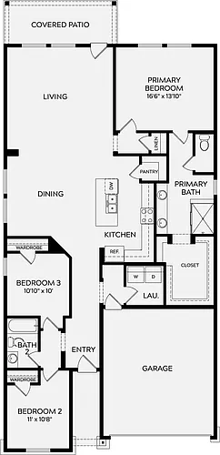 Floor plan The Penmark