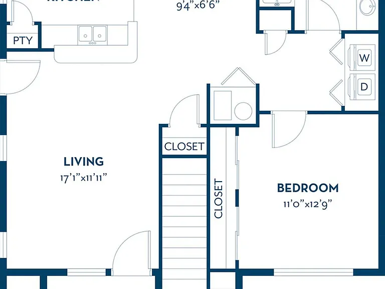 1 Bedroom | 1 Bath | 733SF 1 Bedroom | 1 Bath | 733SF