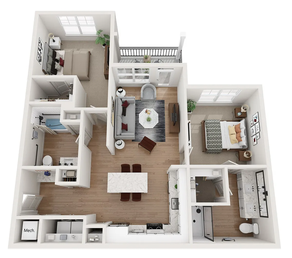 Floor plan B1