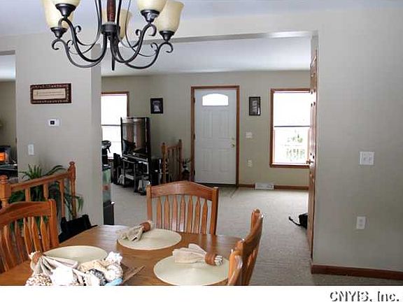 living room from dining room