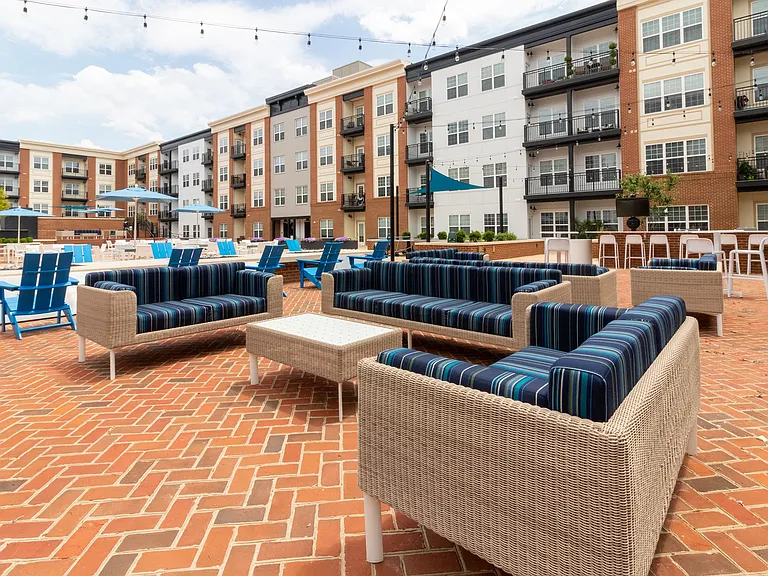 Get comfortable while socializing in Penstock Quarter's lounge furniture.