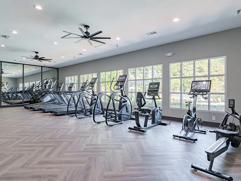 24/7 Fitness Center with Cardio Equipment