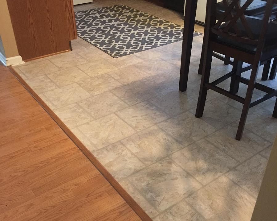 New kitchen floor