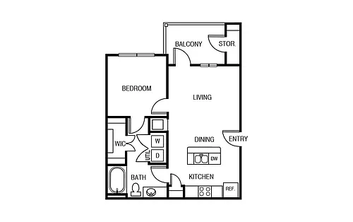 Floor plan The Persimmon