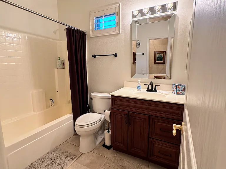 Hall bath