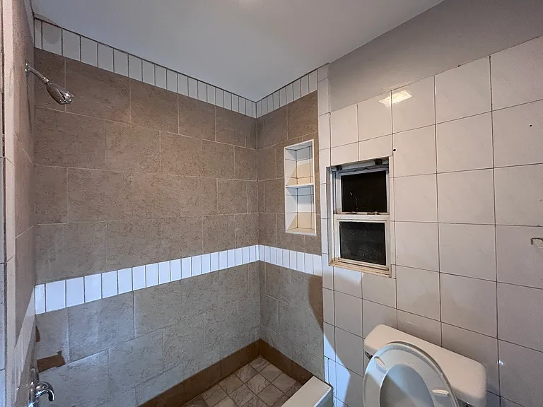 New shower