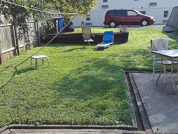 Backyard, from the backdoor