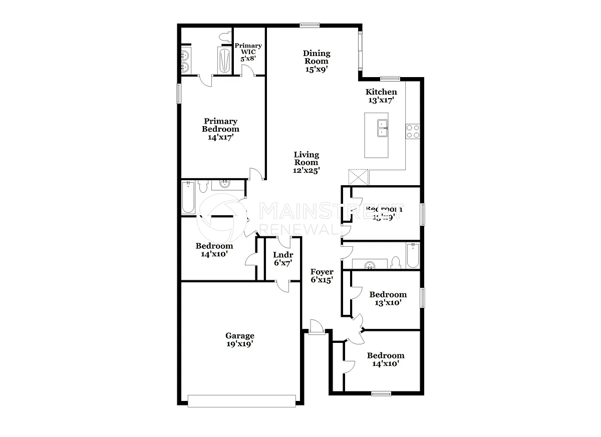 Floor Plan - 1694 Hideaway Flat St