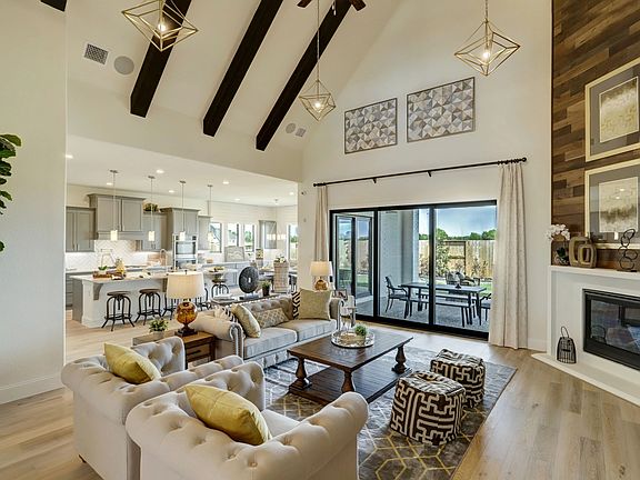 Plan 6020 Living Room Model