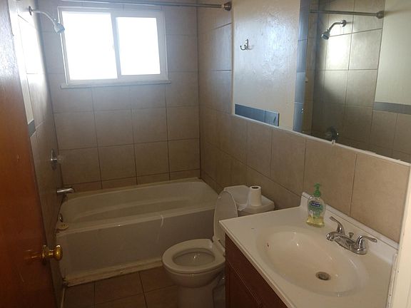 1 full bath/ prior to professional cleaning