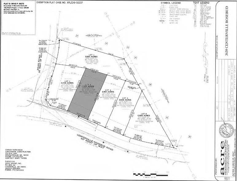 2nd image of 3639 Centerville Rosebud Rd Lot 0