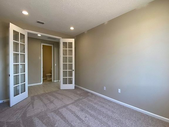 Den with French Doors