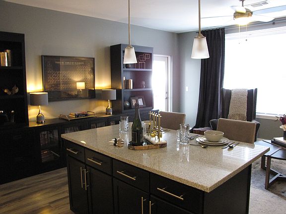 Kitchen and Living Space